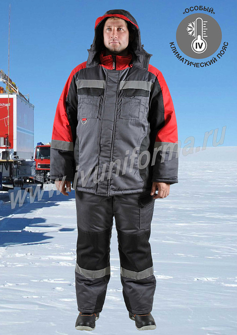 Костюм рабочий мужской с СОП арт. Р-02-70-ОР