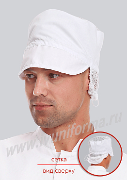 Шапочка поварская мужская арт. ГУ-12-51-ТС